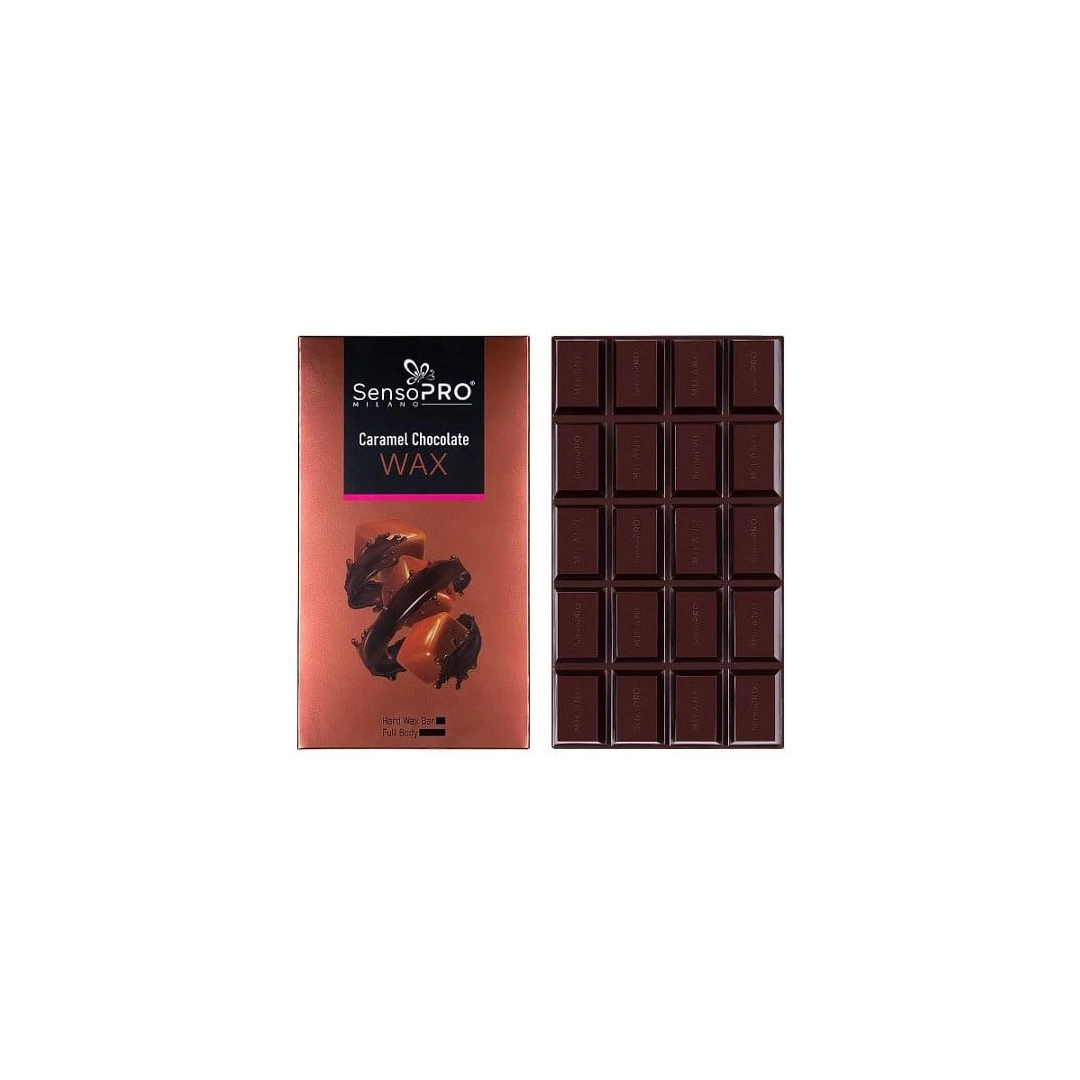 Ceara epilat elastica, SensoPro, Wax Chocolate, Caramel, 400 g - 