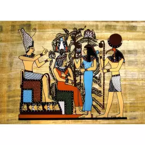 Tablou Canvas, Cleopatra, 70 x 50 cm, Rama lemn, Multicolor - <p>Tablou Canvas, Cleopatra, 70 x 50 cm, Rama lemn, Multicolor</p>