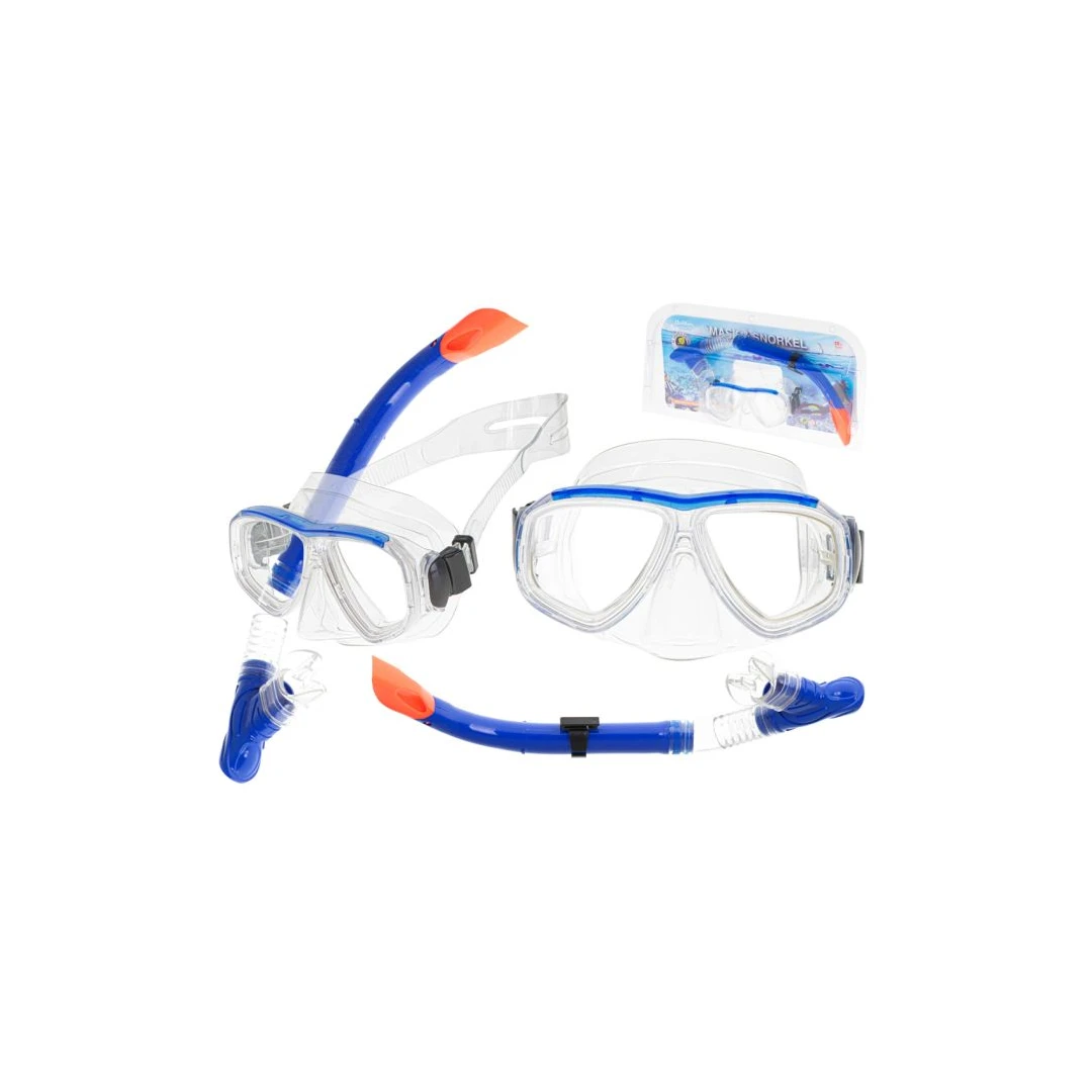 Set Masca + Snorkel pentru inot si scufundari, pentru adulti si adolescenti, dimensiune universala, reglabila - 