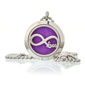 Colier Aromatherapy - Infinity Love, 25mm - 
