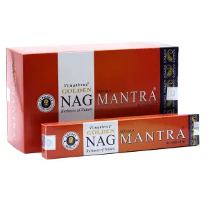 Bețișoare Parfumate Golden Nag - Mantra - 
