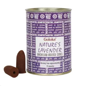 Conuri Parfumate Backflow - Lavandă naturală - Super Premium - 