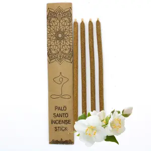Bețișoare parfumate Premium - Palo Santo și Iasomie - 