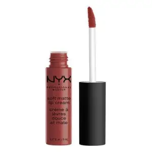 Ruj lichid cremos cu finisaj mat, NYX Profesional Makeup Soft Matte lip cream, rome, 8 ml - 