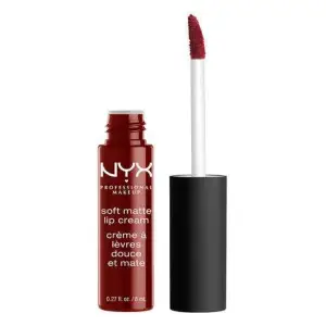 Ruj lichid cremos cu finisaj mat, NYX Profesional Makeup Soft Matte lip cream, madrid, 8 ml - 