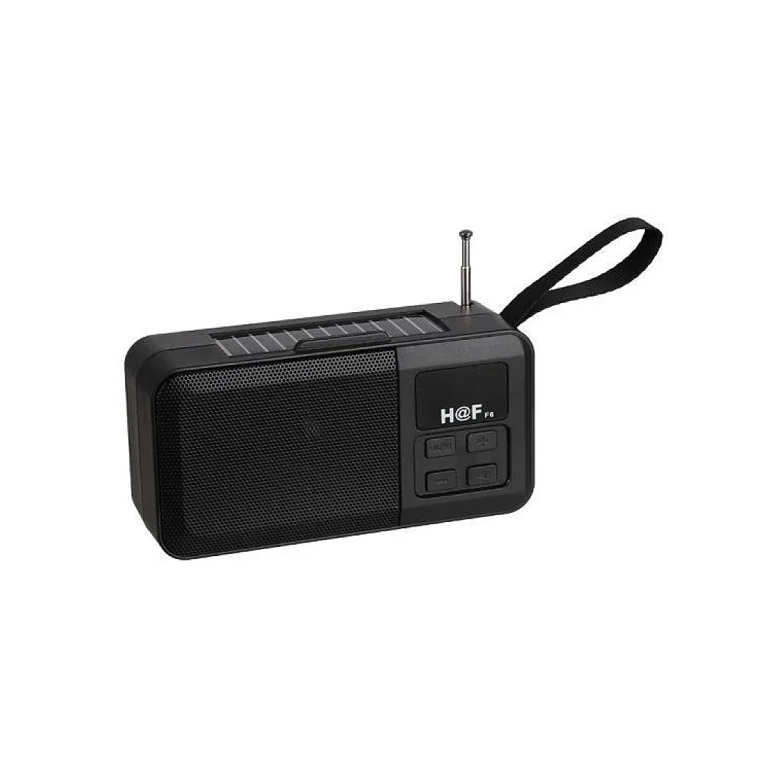 Boxa Portabila Cu Bluetooth Radio FM Incarcare Solara Lanterna - 
