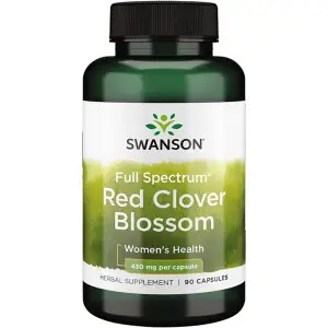 Swanson Red Clover Blossom - 90 capsule (Trifoi Rosu) - 