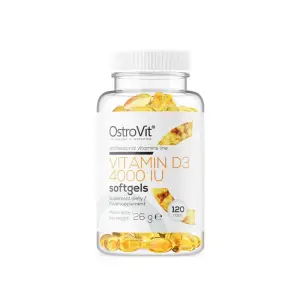 OstroVit Vitamin D3 4000 IU - 120 Capsule - 