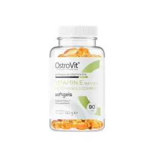 OstroVit Vitamina E naturala - 90 Capsule - 
