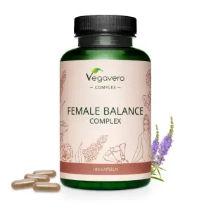 Vegavero Female Balance Complex, 180 Capsule (dezvoltat pentru femei) - 