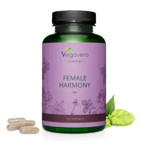 Vegavero Female Harmony 50+ Complex, 120 Capsule (pentru menopauza) - 