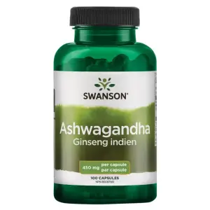 Swanson Ashwagandha 450mg 100 Capsule - 