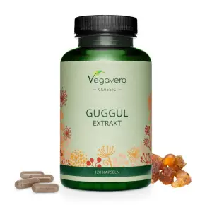 Vegavero Guggul Extract 520 mg, 120 Capsule - 