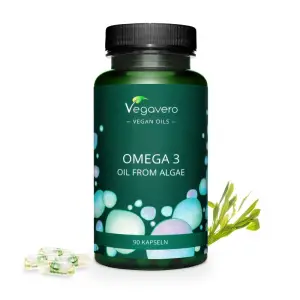 Vegavero Omega 3 Oil, 90 Capsule - 