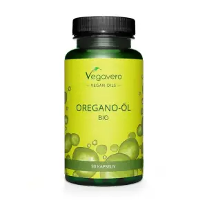 Vegavero Oregano Oil Organic (Ulei de Oregano Bio) - 90 Capsule - 