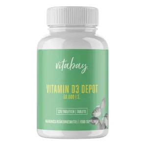 Vitabay Vitamina D3 - 50.000 UI - 120 Tablete - 