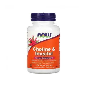 Now Foods Choline + Inositol - 100 capsule - 
