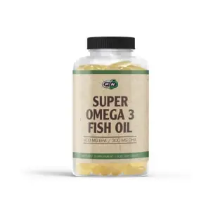 Pure Nutrition, Super Omega 3 Fish Oil 1000 mg, 400 EPA/300 DHA, 200 Capsule (Omega 3 ulei de peste) - 
