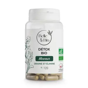 Belle&Bio Detox Bio 120 Capsule, Detoxifiere organism - 