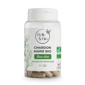 Belle&Bio Armurariul Bio (Silybum marianum-Chardon Marie Bio) 120 capsule - 