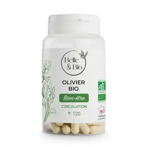 Belle&Bio Olivier Bio, Frunze de maslin Organic 120 capsule - 