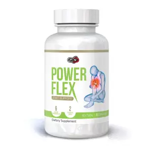 Pure Nutrition USA Power Flex (Acid Hialuronic, Glucozamina, Condroitina) 60 pastile - 