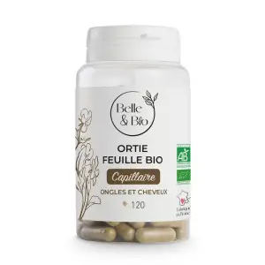 Belle&Bio Urzica frunze Organica (Ortie feuille Bio - Organic Nettle leafs) 120 capsule - 