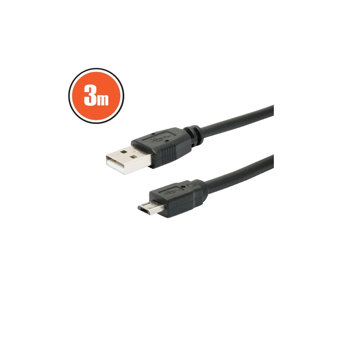 Cablu USB 2.0fisa A - fisa B (micro)3 m - 