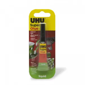 UHU Super Glue adeziv instant lichid, 3g - 
