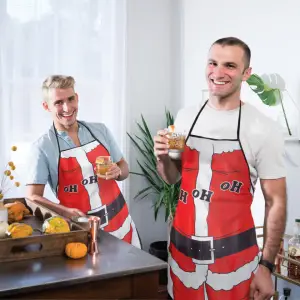 Şorţ de bucătărie model Crăciun - bărbaţi - 