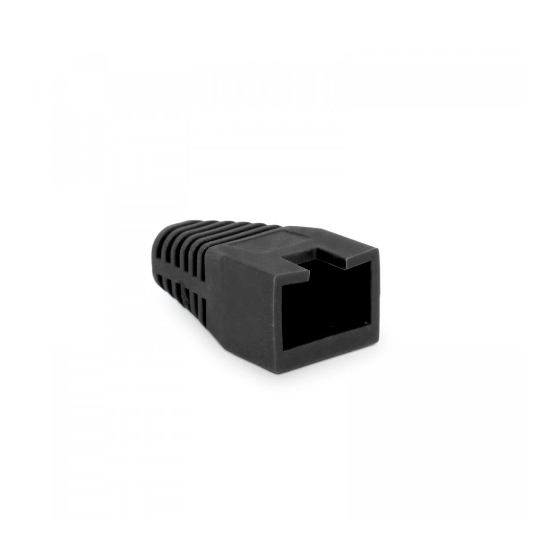 Globiz - Protector de cablu, 8P8C - Negru - 100 buc./pachet - 