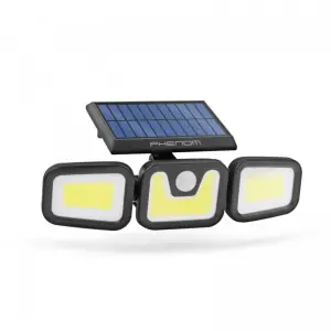 Reflector solar rotativ cu senzor de mișcare - 3 LED-uri COB - 