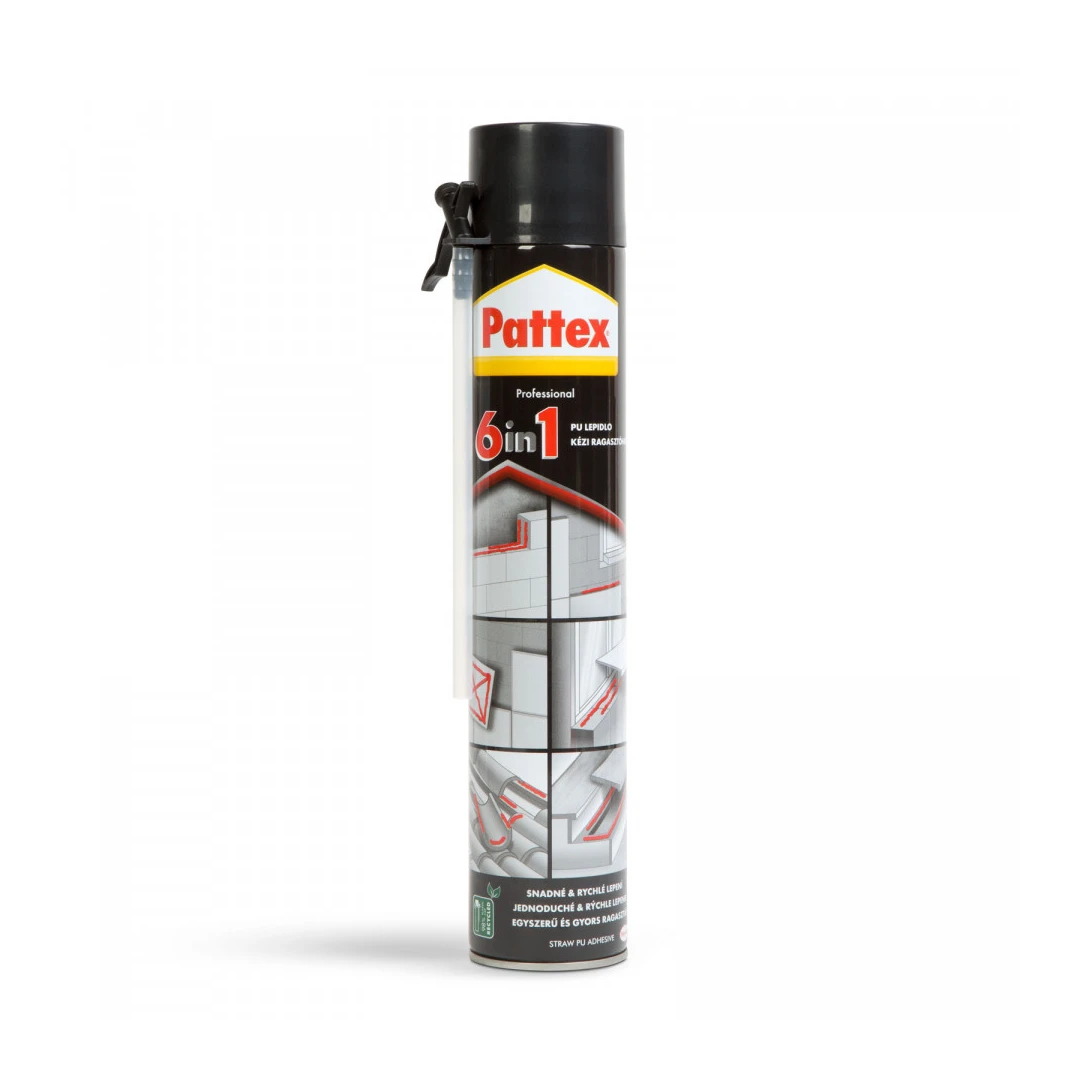 Spumă adezivă PATTEX 6 în 1 - 750 ml - 