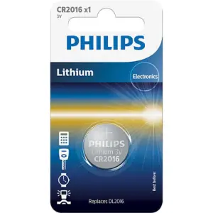 Baterie Philips Lithium CR2016, 3V, 1 buc - 
