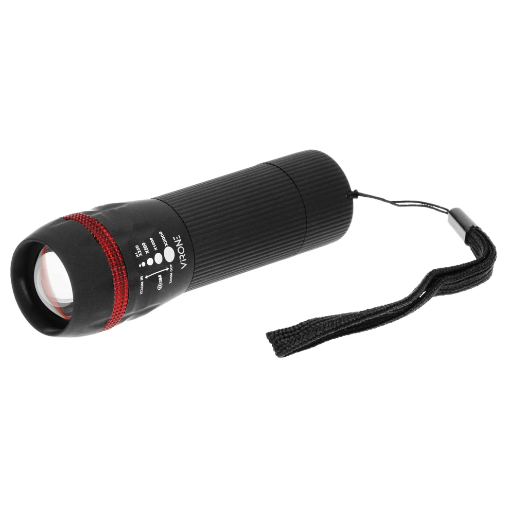 Lanterna LED ORNO VIRONE LT-4, 1W, 60lm, zoom, negru - 