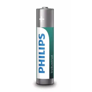 Set 10 baterii Philips Industrial Alkaline LR6I10C/10, tip AA, 1.5V - 
