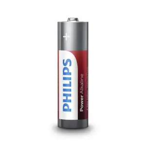 Set 4 baterii Philips Power Alkaline LR6P4F/10, tip AA, 1.5V - 