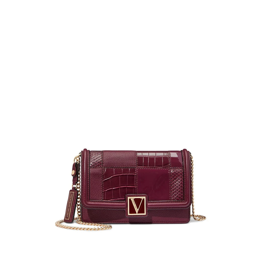 Geanta, Victoria's Secret, The Victoria Mini Shoulder Bag, Bordeaux - Fii in pas cu moda si achizitioneaza geanta dama din materiale de calitate la preturi foarte bune