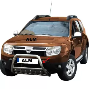 Bullbar inox cu suport de proiectoare ALM Dacia Duster 2009-2017 - 