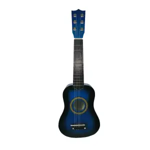 Chitara pentru copii IdeallStore®, Junior Blue, clasica, lemn, 65 cm, albastru - 