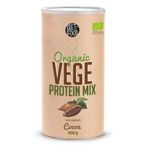 Bio Mix proteine de origine vegana cu cacao 500g - 