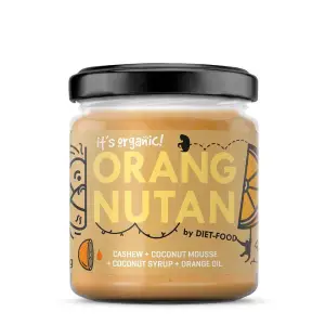 Crema de caju cu portocale ORANGNUTAN 200g - 