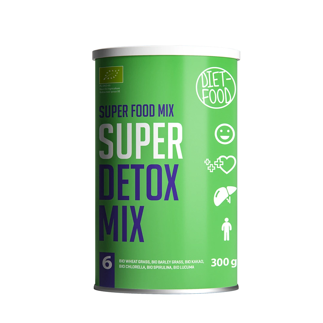 Bio Super Detox Mix pulbere bio 300g - 