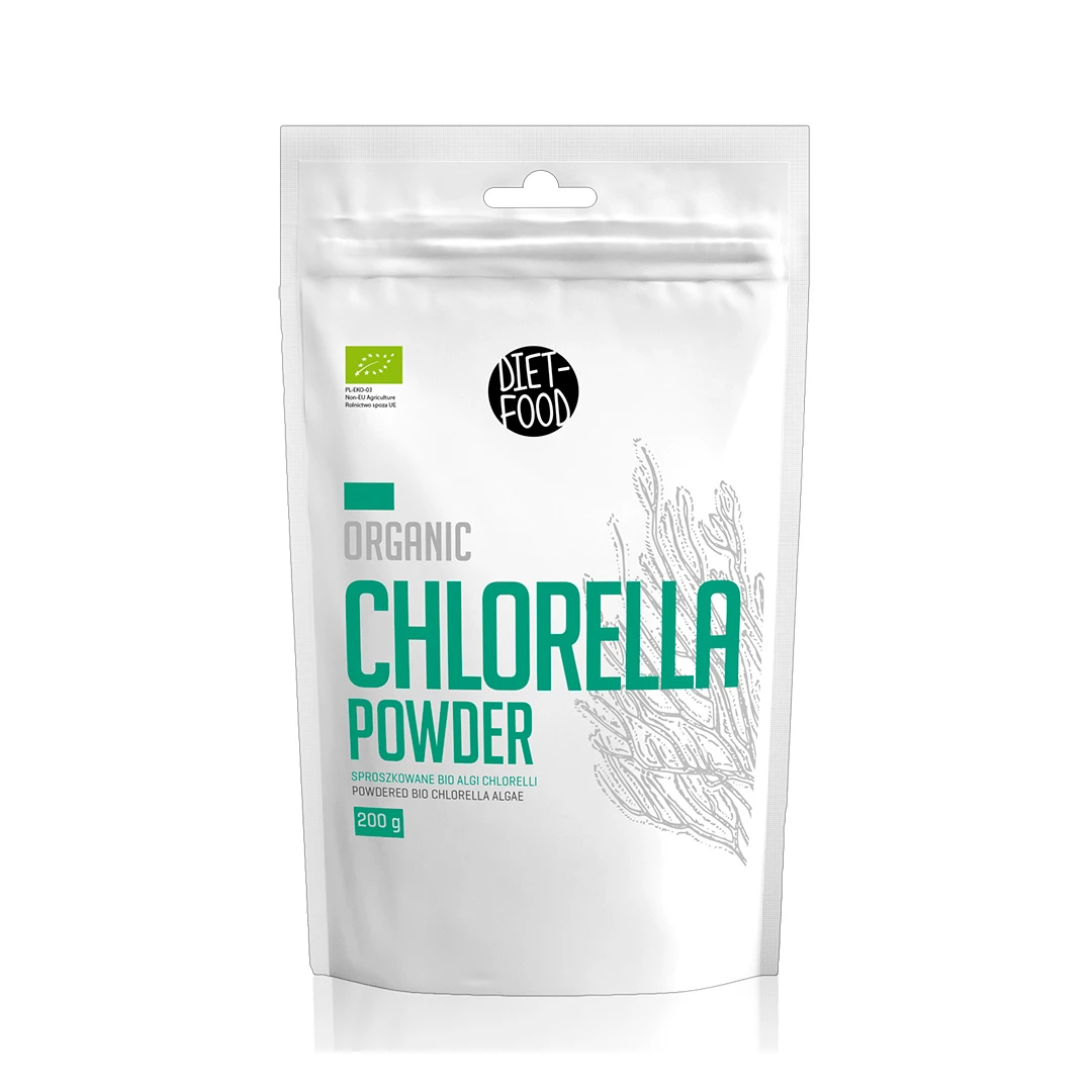 Chlorella - pulbere bio 200g - 