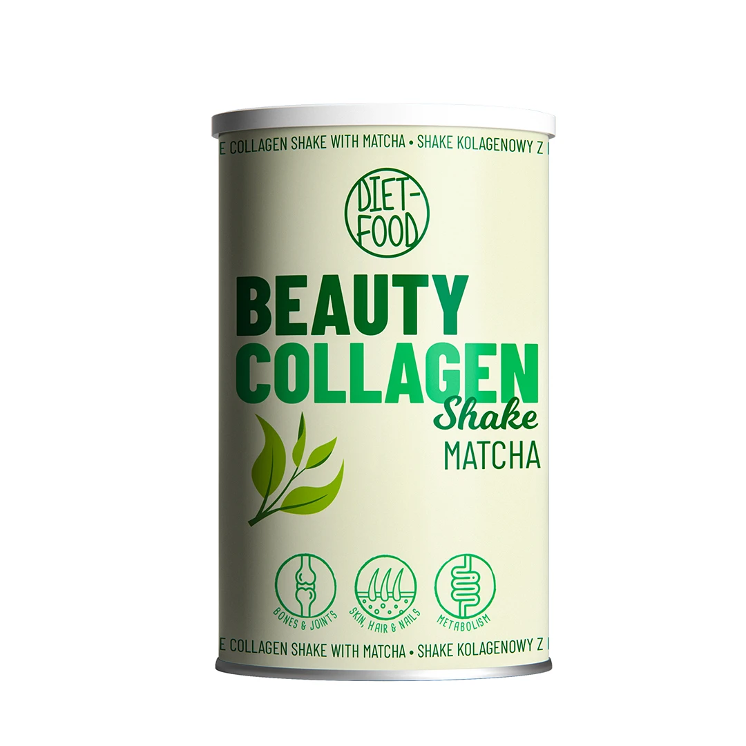 Beauty Colagen Shake cu matcha 300g - 