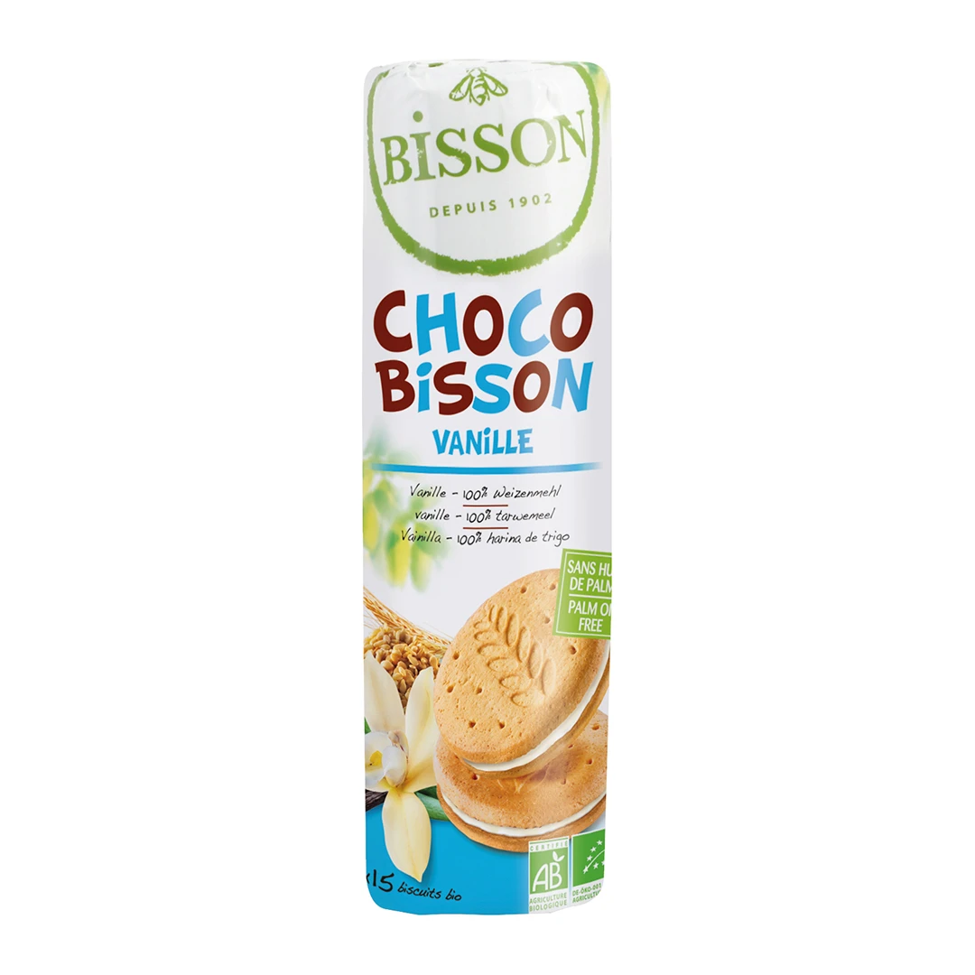 CHOCO BISSON cu crema de vanilie 300g - 