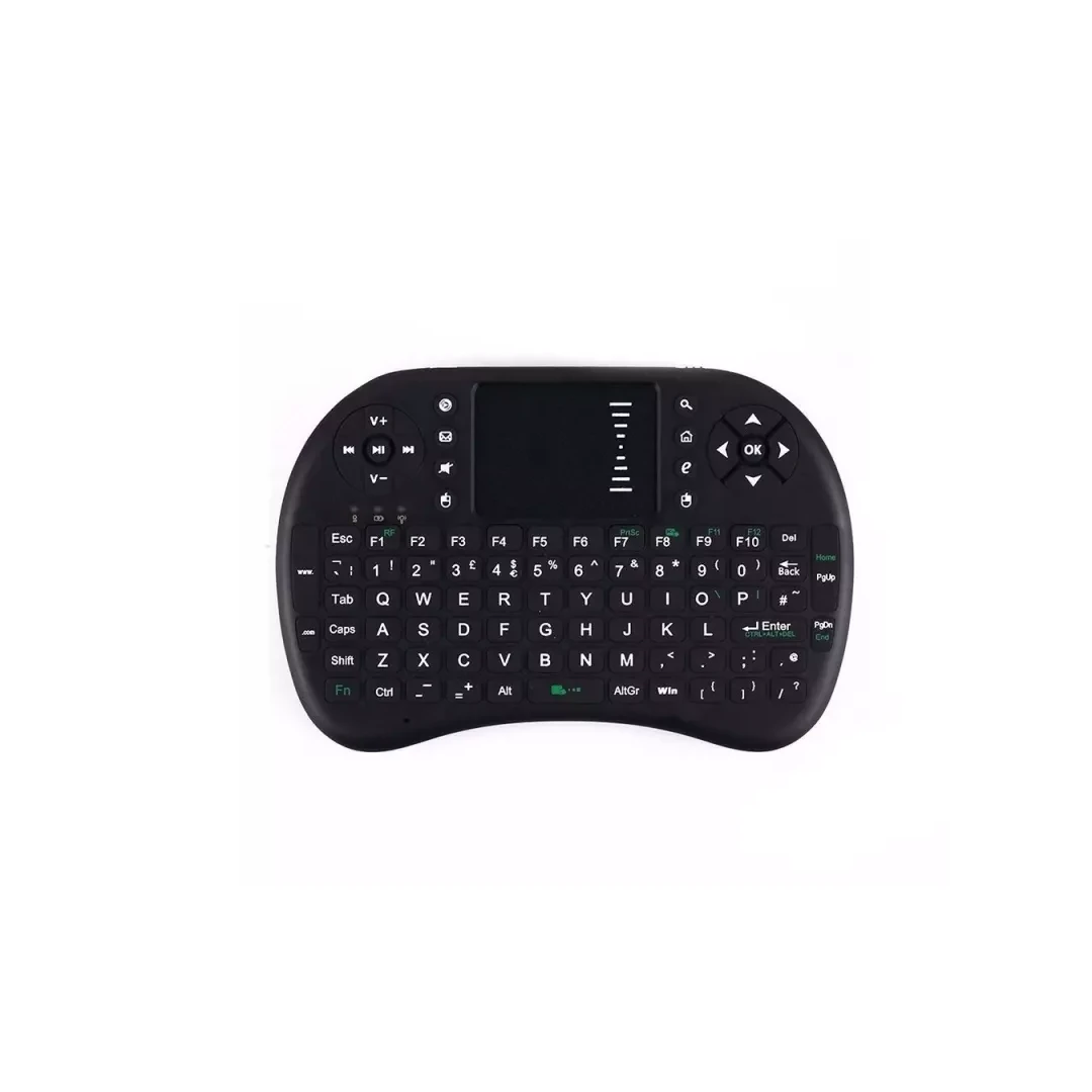 Mini tastatura wireless I8, cu touchpad, Gonga® Negru - 