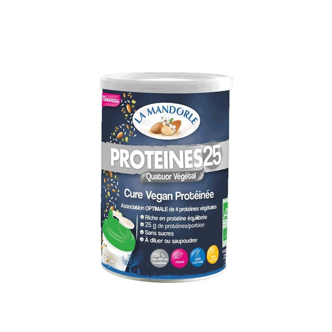 Cura vegana instant - Protein 25   230g - 
