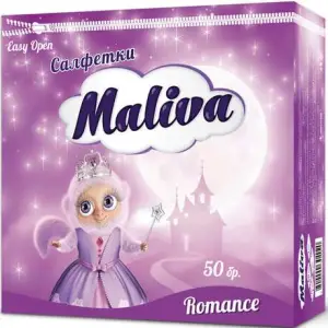 Șervețele MALIVA Romance  33x33 cm,50buc - 