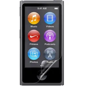 Folie de protectie, pentru iPod Nano 7, transparenta, din silicon - 